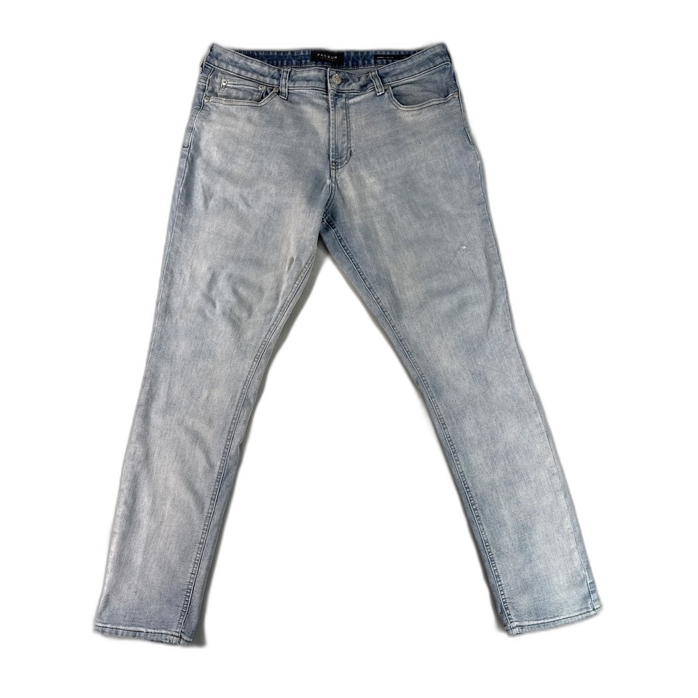 Pacsun Light Wash Skinny Jeans 34 x 32 Womens 34x32‎ Blue Denim Slim Fit Stretch
